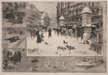 Invierno en París, 1879