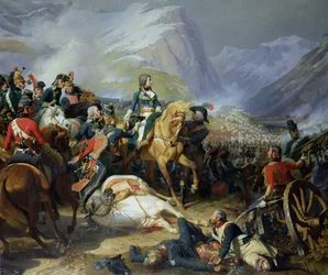 La batalla de Rivoli, 1844