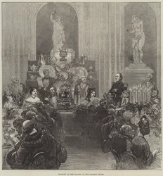 Banquete de los alcaldes en la Mansion House