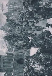 El Emperador en suerte (14 de febrero de 1915), ilustración de Hindenburg