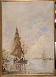 Pescadores en un bote