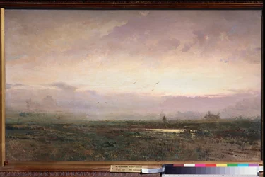 Matin (Mañana) - Peinture de Fyodor Vasilyev (Feodor Alexandrovich, Fiodor Alexandrovitch Vassiliev (1850-1873), huile sur toile