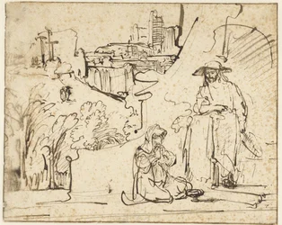 Cristo apareciéndose a María Magdalena como jardinera (Noli me tangere)
