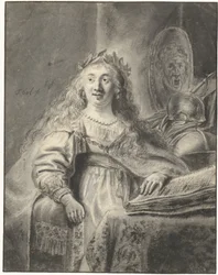 Minerva en su estudio