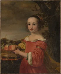 Petronella Elias (1648-1667) con una cesta de fruta