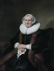 Retrato de Elisabeth Jacobsdr. Bas (1571-1649)