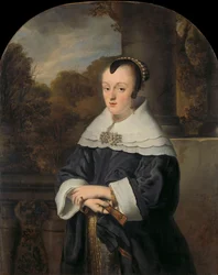 Retrato de María Rey
María Rey (1630/31-1703). Esposa de Roelof Meulenaer