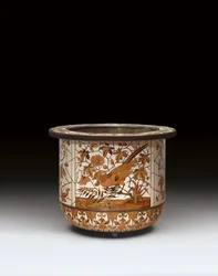 Cachepot, Maison Giroux, último cuarto del siglo XIX