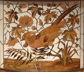 Detalle de un cachepot, Maison Giroux, último cuarto del siglo XIX