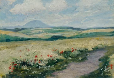 Podřipsko (del portafolio "16 vistas de paisajes checos 