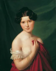 Actriz de la corte Sophie Müller