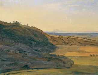 Estudio de paisaje en Ariccia