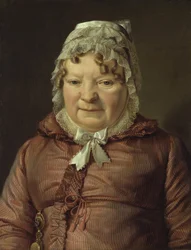 Retrato de la madre del Capitán von Stierle-Holzmeister, ca 1819