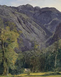 El Schönberg visto desde Hoisenrad, 1833
