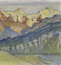 Eiger, Mönch y Jungfrau desde Beatenberg