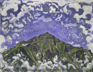 Monte Niesen visto desde Heustrich, 1910