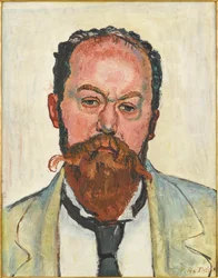 Retrato de Mathias Morhardt 1863-1939