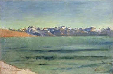 Amanecer sobre el Mont Blanc, c.1890