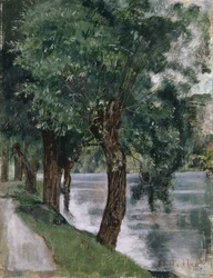 Sauces en el Ródano, c.1885