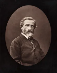 Giuseppe Verdi compositor italiano, 1813-1901, c. 1872