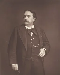 Hector Giacomelli pintor, ilustrador y grabador francés, 1822-1904, c. 1876