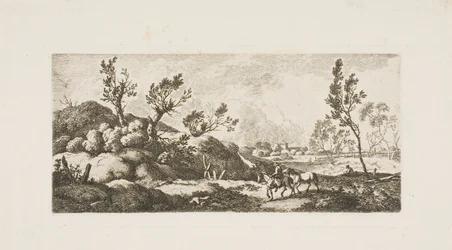 Paisaje - Niño con caballo