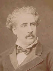 Retrato del compositor Olivier Métra 1830-1889, 1870