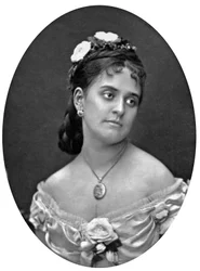 Soprano Anna de Belocca, foto de Mulnier