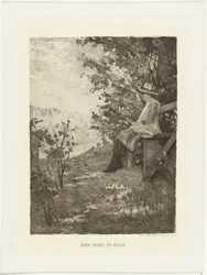 niño leyendo en un sofá Un lugar fresco (título en el objeto)