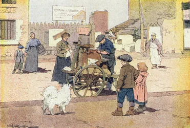 El agitador, en Imagier de l