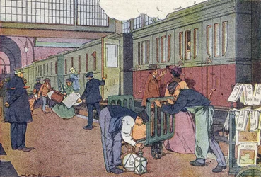 La estación, en Imagier de l