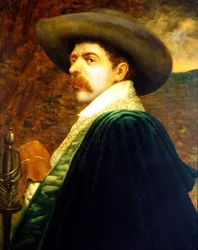 Un caballero, c.1875