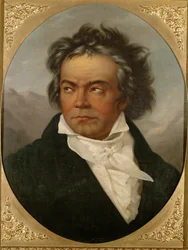 Ludwig van Beethoven ... (óleo sobre lienzo)