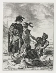 Hamlet: Hamlet y Horacio con los Sepultureros