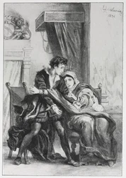 Hamlet: Hamlet y la Reina, 1834