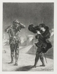 Hamlet: El fantasma en la terraza, 1843