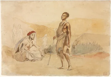 Marroquíes en el campo, 1832
