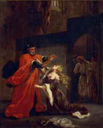 Otelo, Acto I, Escena 3: Desdémona a los pies de su padre, 1852