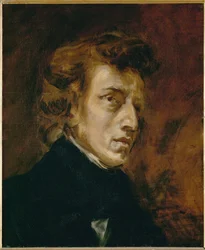 Retrato de Frederic Chopin ...