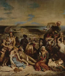Escenas de la masacre de Quíos, 1822