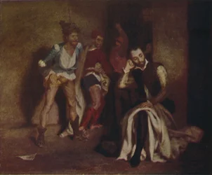 Tasso en prisión, 1839, 1937