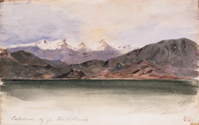 La costa de España en Salabreña