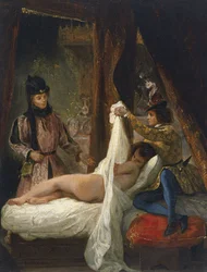 El duque de Orleans mostrando a su amante, c. 1826