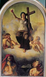 La Virgen del Sagrado Corazón, 1821