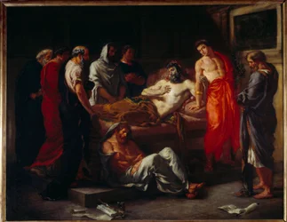 La muerte de Marco Aurelio (121-180)