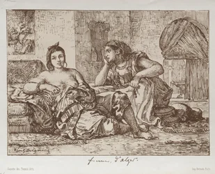 Mujeres de Argel, 1833
