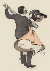 Un dominó elegante