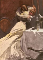 ¡No tan violento! Su pasión puede arruinarlo todo, excepto mi vestido