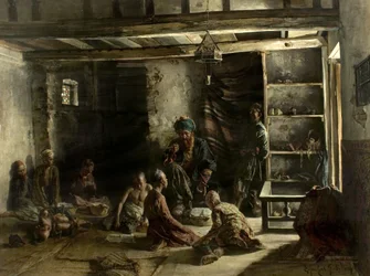 Una Escuela Oriental, 1885