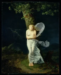 Joven mujer sorprendida por una tormenta, 1799